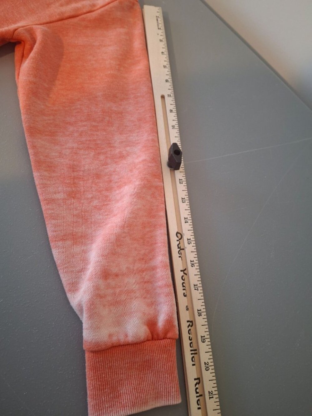 Pressbox Clemson Tigers M Orange Vintage Wash Sweatshirt Oversized Game Day - Picture 5 of 11